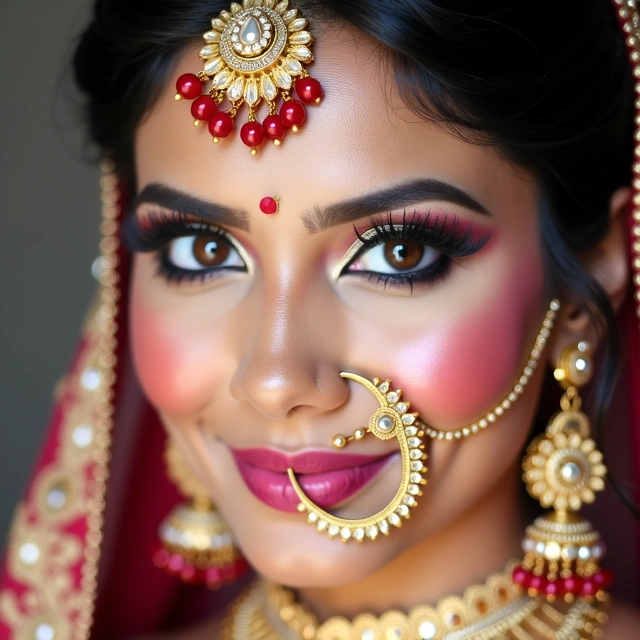 Airbrush makeup result