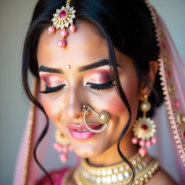 Romantic engagement makeup