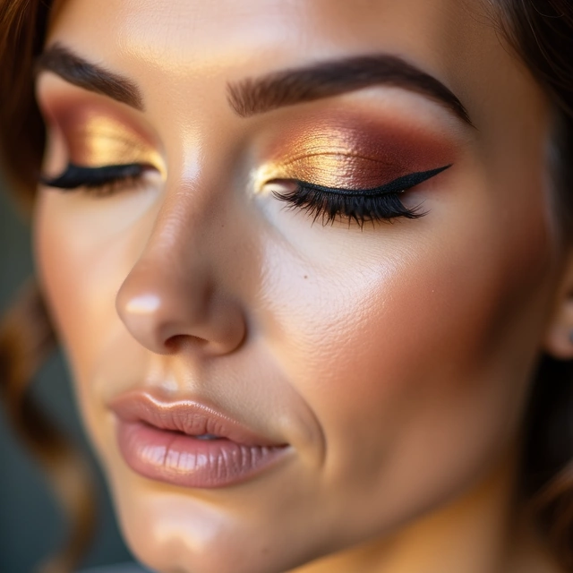 Engagement eye makeup