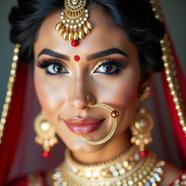 HD bridal makeup