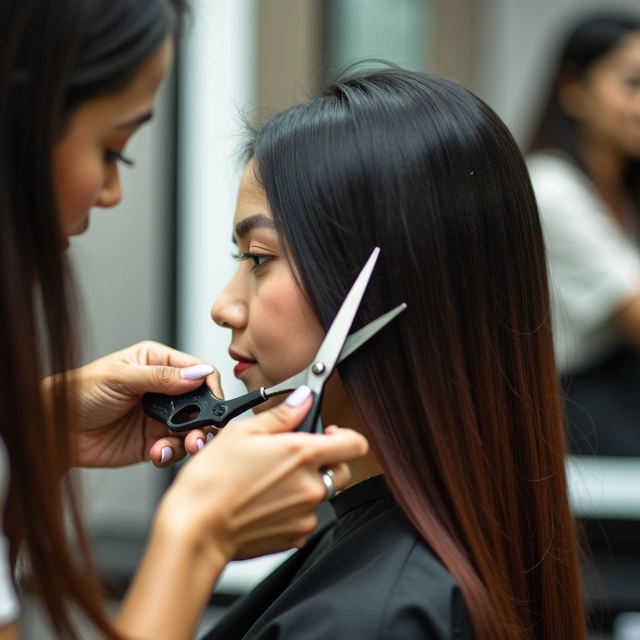 Hair cutting service