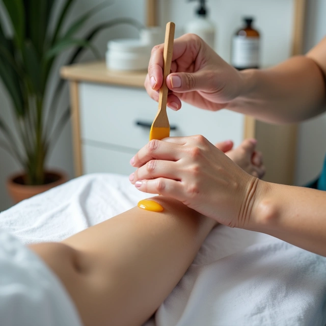 Waxing treatment