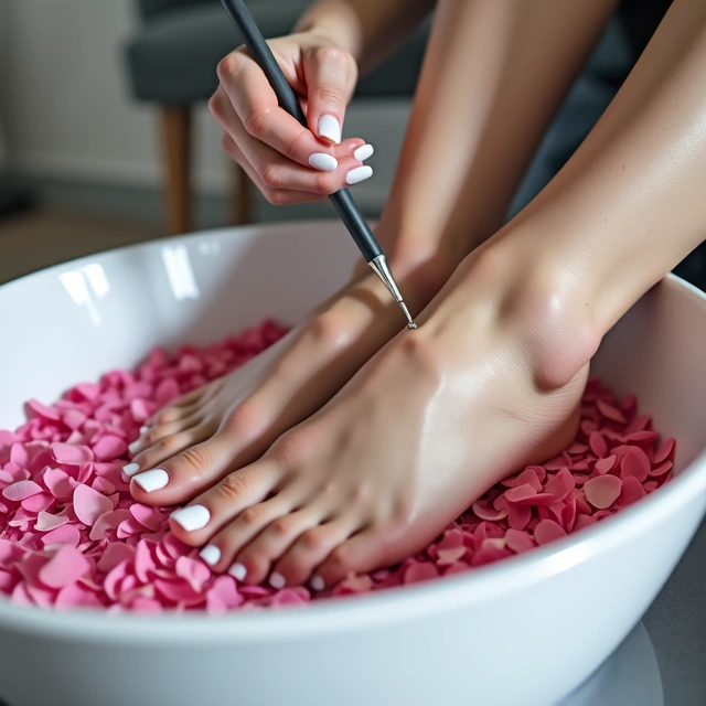 French pedicure